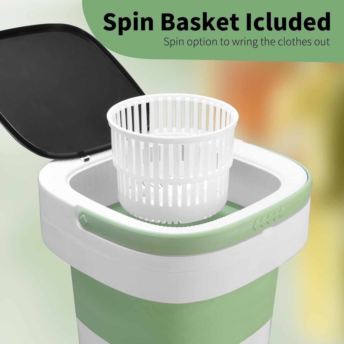 Foldable Mini Laundry Machine