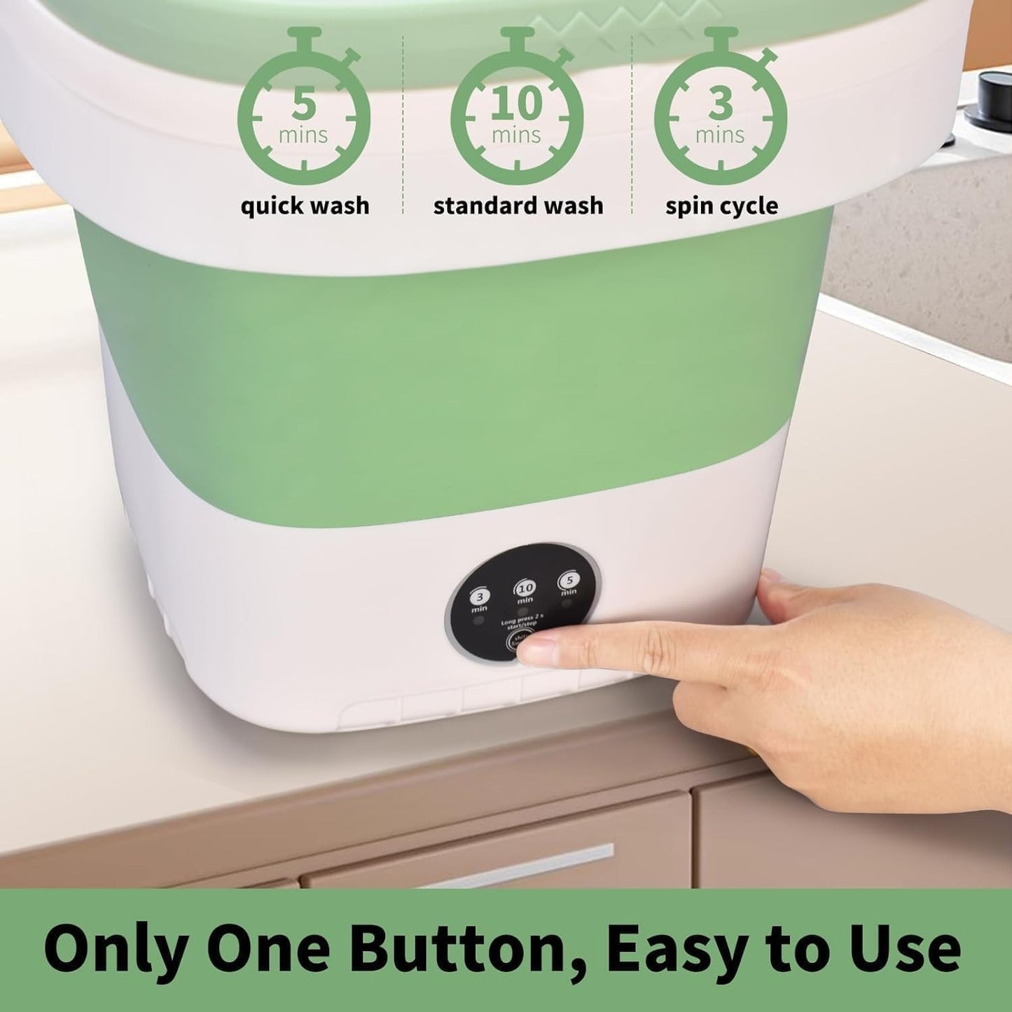 Foldable Mini Laundry Machine